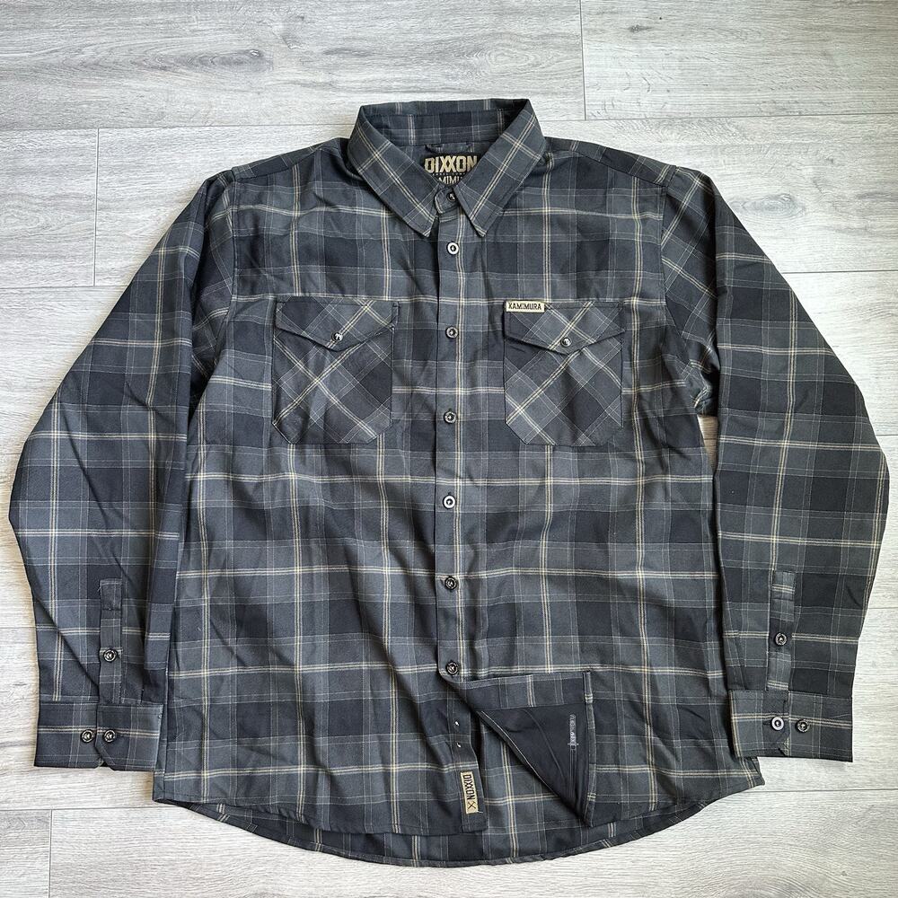 Dixxon Flannel Co. Kamimura Blacksmith Limited Edition Plaid Shirt Mens 2XL - Picture 2 of 7